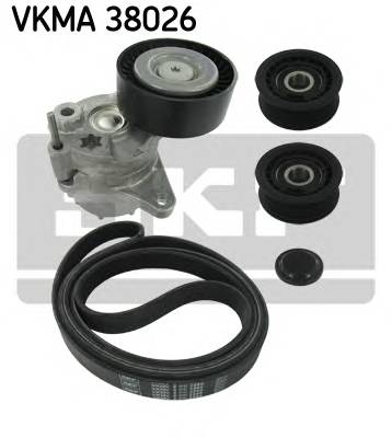 SKF VKMA 38026 Полікліновий ремінний комплект