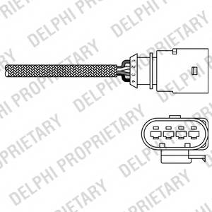 DELPHI ES20289-12B1 Лямбда-зонд