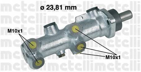 METELLI 05-0240 Главный тормозной цилиндр