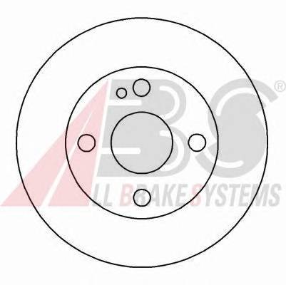 A.B.S. 16148 Тормозной диск