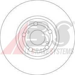 A.B.S. 17511 Гальмівний диск
