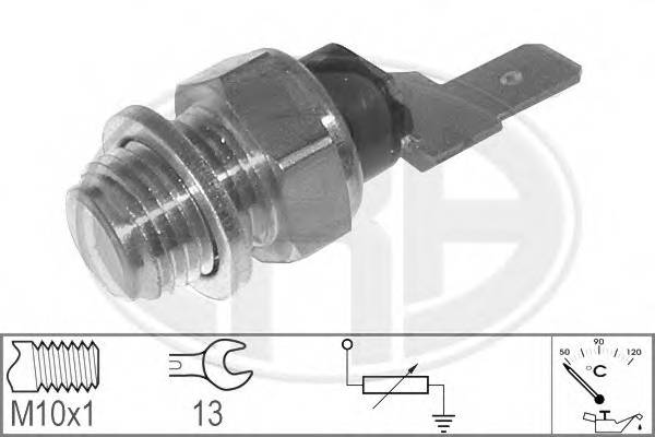 ERA 330123 Датчик, температура масла