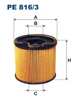 FILTRON PE816/3 Паливний фільтр