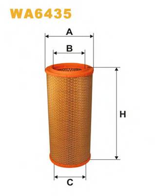 WIX FILTERS WA6435 Повітряний фільтр