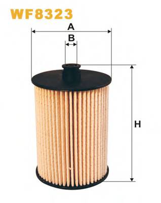 WIX FILTERS WF8323 Паливний фільтр