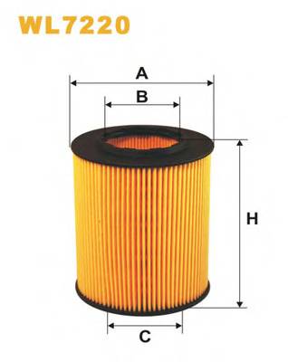 WIX FILTERS WL7220 Масляный фильтр