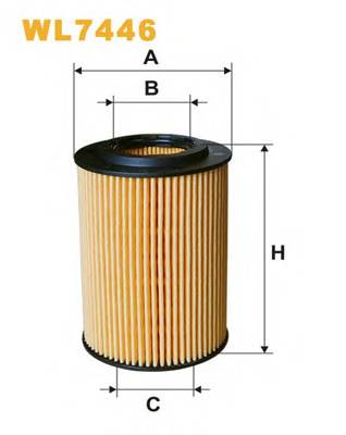 WIX FILTERS WL7446 Масляный фильтр