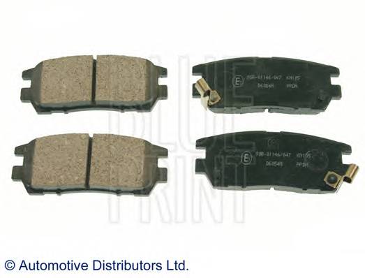 BLUE PRINT ADC44243 Комплект гальмівних колодок,