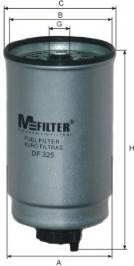 MFILTER DF325 Паливний фільтр