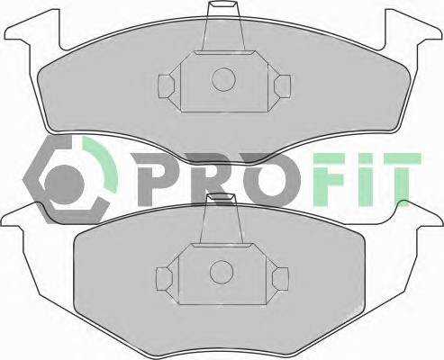 PROFIT 5000-1101 Колодки гальмівні дискові