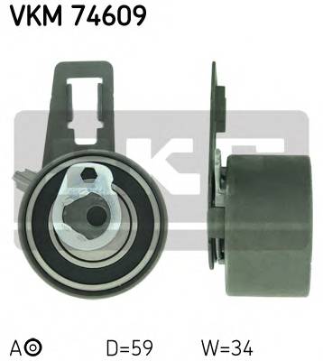 SKF VKM 74609 Натяжний ролик, ремінь