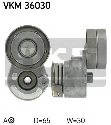 SKF VKM 36030 Натяжной ролик, поликлиновой