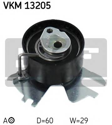 SKF VKM 13205 Натяжний ролик, ремінь