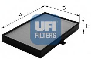 UFI 53.079.00 Фільтр, повітря у