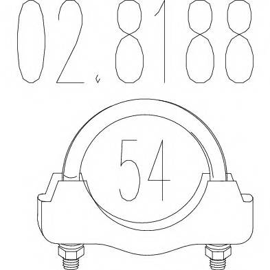 MTS 02.8188 Сполучні елементи, система