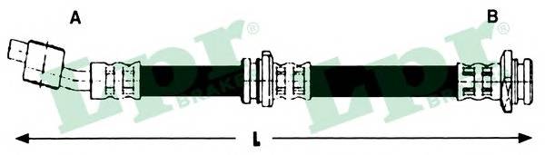 LPR 6T48291 Тормозной шланг