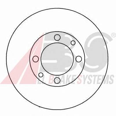 A.B.S. 15860 Тормозной диск