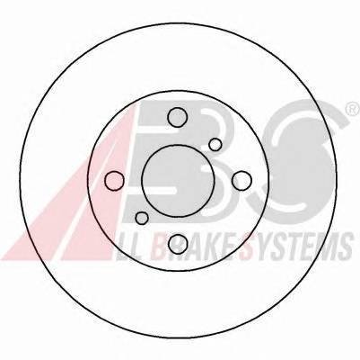 A.B.S. 16234 Тормозной диск