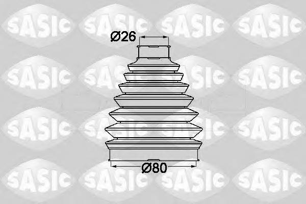 SASIC 1904013 Комплект пылника, приводной