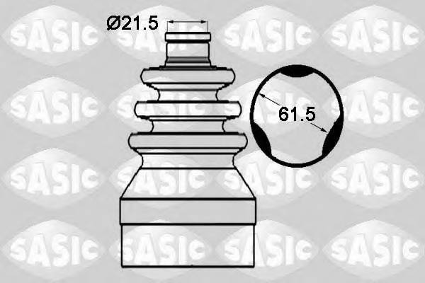 SASIC 1904015 Комплект пильника, приводний