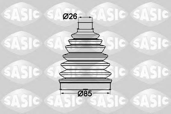 SASIC 1904021 Комплект пылника, приводной