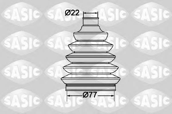 SASIC 1904036 Комплект пылника, приводной