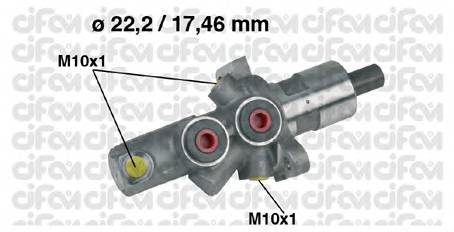 CIFAM 202-175 Головний гальмівний циліндр