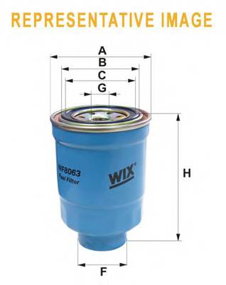 WIX FILTERS WF8409 Паливний фільтр