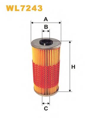 WIX FILTERS WL7243 Масляный фильтр