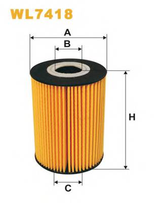 WIX FILTERS WL7418 Масляный фильтр