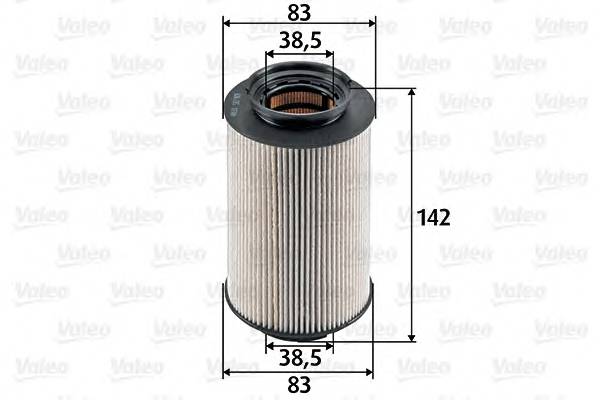 VALEO 587909 Топливный фильтр