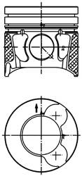 KOLBENSCHMIDT 99700600 Поршень