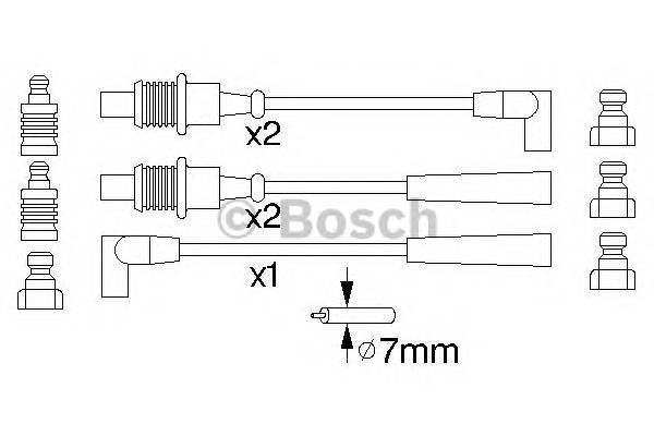 BOSCH 0 986 356 794 Комплект проводов зажигания