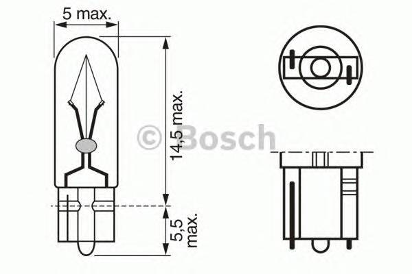 BOSCH 1 987 302 208 Лампа, лампа чтения