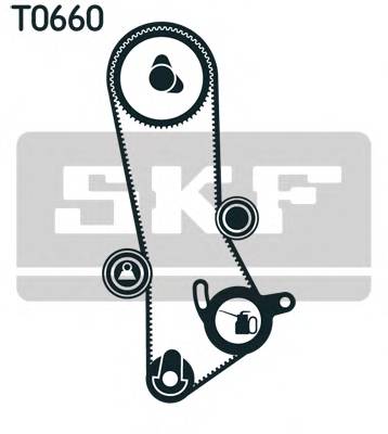 SKF VKMA 91400 Комплект ременя ГРМ