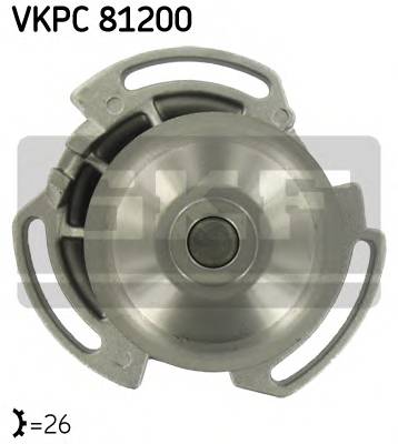 SKF VKPC 81200 Водяний насос