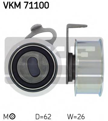 SKF VKM 71100 Натяжной ролик, ремень