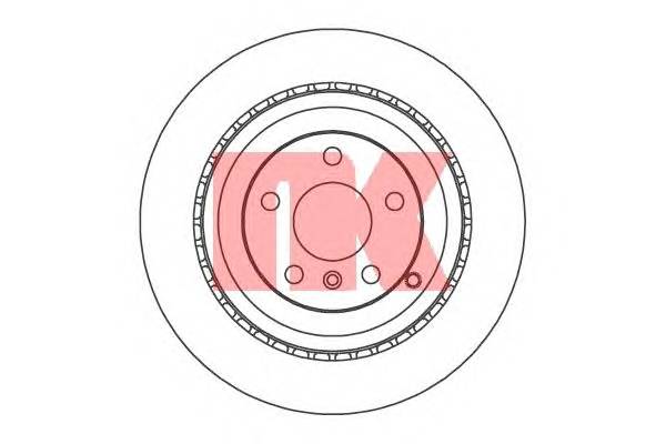 NK 203394 Гальмівний диск