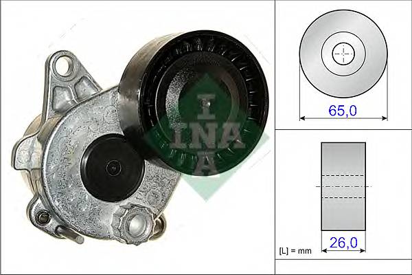 INA 534 0336 10 Натяжная планка, поликлиновой