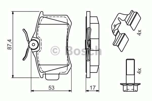 BOSCH 0986494596 запчастина