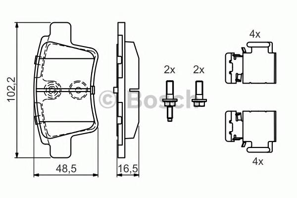 BOSCH 0986494622 запчасть