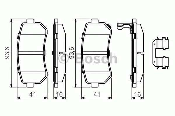 BOSCH 0986494627 запчасть