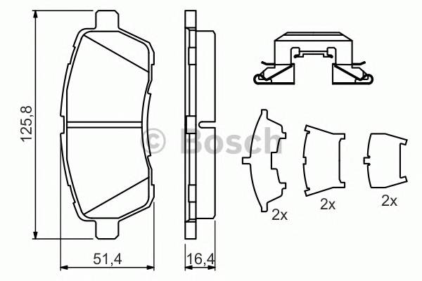 BOSCH 0986494652 запчастина