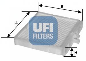 UFI 53.106.00 Фильтр, воздух во