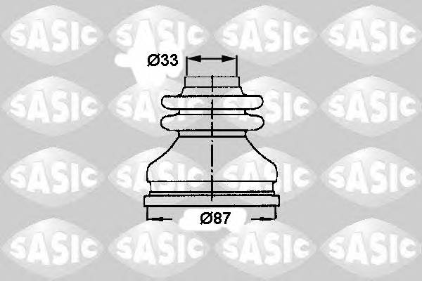 SASIC 2873783 Комплект пильника, приводний