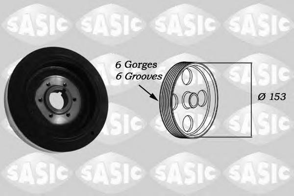 SASIC 2150026 Ременный шкив, коленчатый