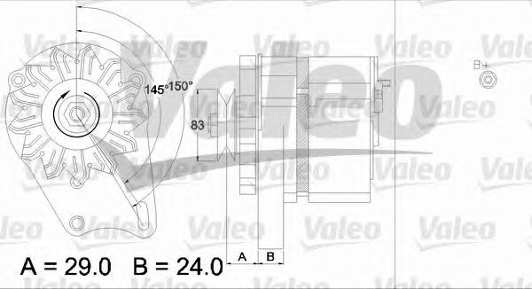 VALEO 436113 Генератор