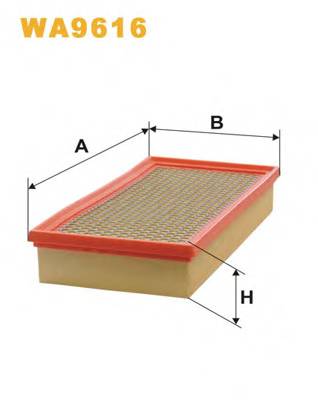 WIX FILTERS WA9616 Воздушный фильтр