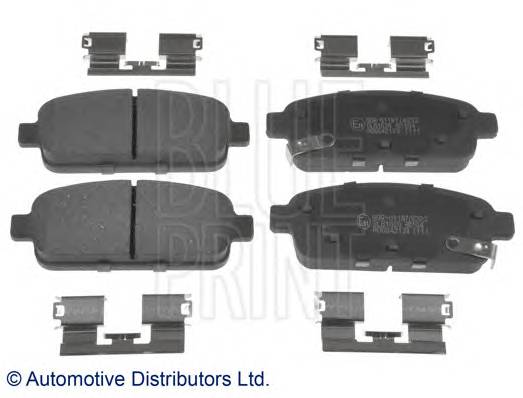 BLUE PRINT ADG042123 Комплект тормозных колодок,