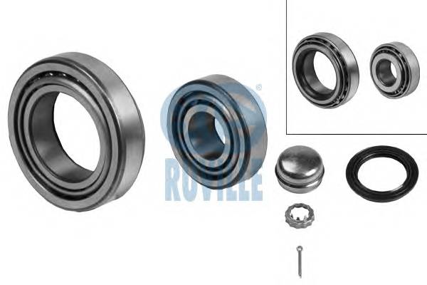 RUVILLE 5413 Комплект підшипника маточини